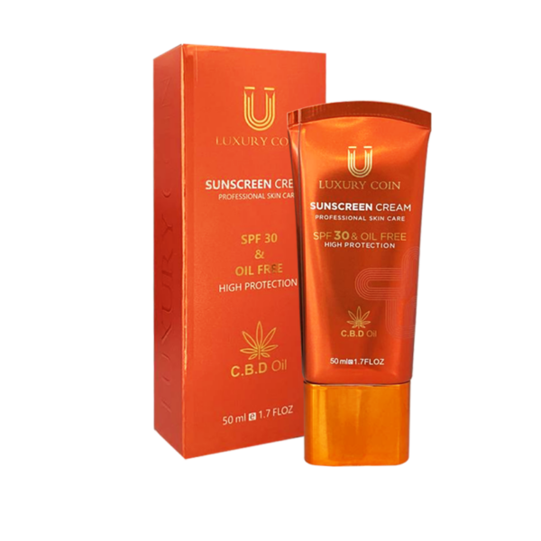 خرید کرم ضد آفتاب SPF 30 لاکچری کوین | قیمت و مشخصات ضد آفتاب و فاقد چربی Luxury Coin اصل